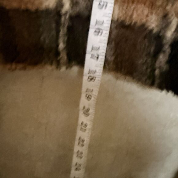 3/$25 zaful sweater Cropped Medium S brown black neutrals 21" bust A4 - Picture 10 of 10